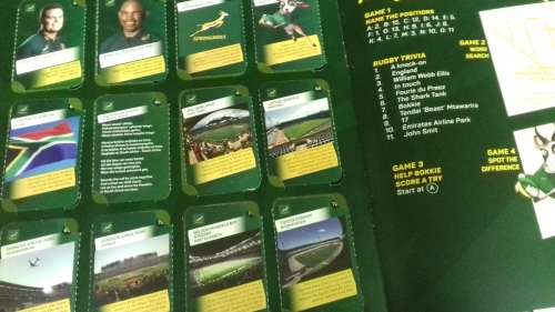 Pick n Pay Super Rugby Cards Album Complete